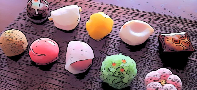 japanse wagashi