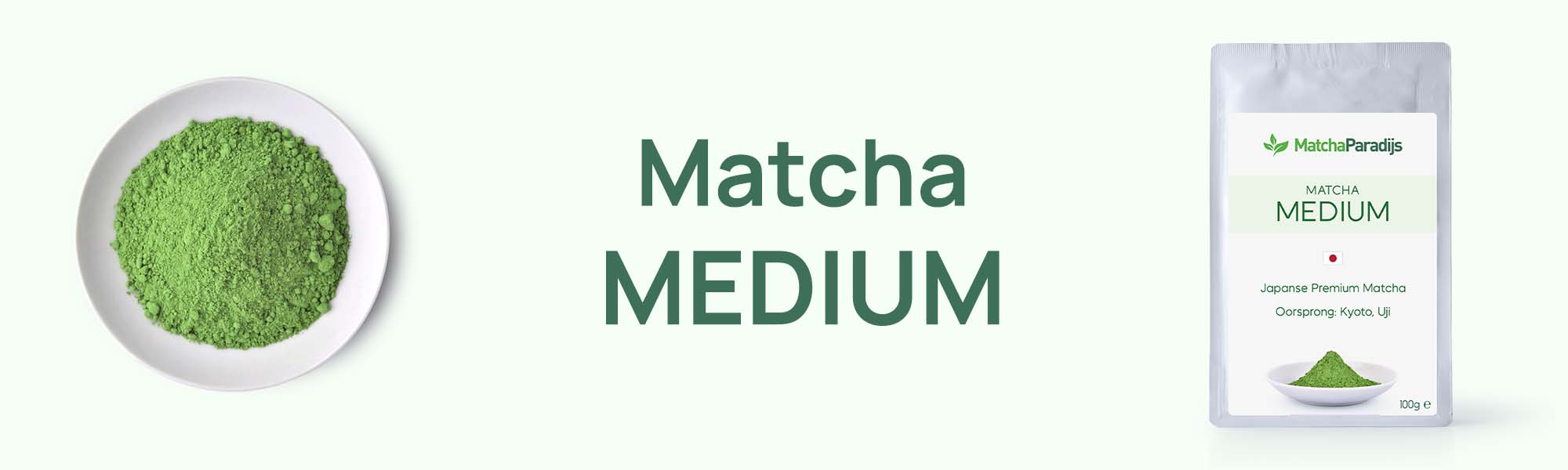 banner Matcha Medium voor blenden
